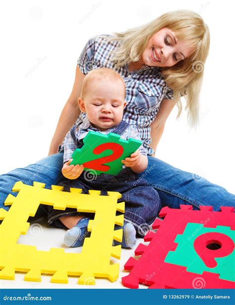 son playing with mom|Mom Son Playing royalty.